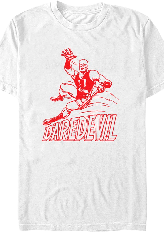 Daredevil Sketch Marvel Comics T-Shirt - main product image
