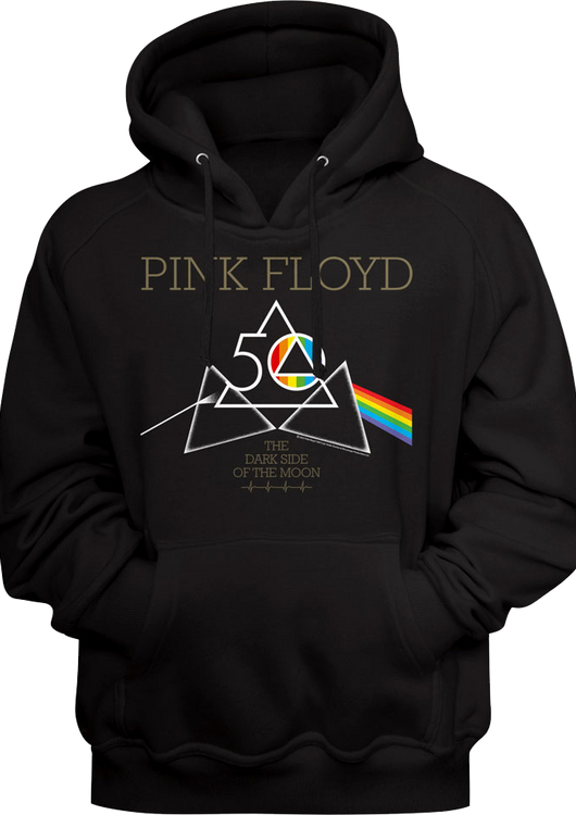 Dark Side of the Moon 50th Anniversary Pink Floyd Hoodie - main product image