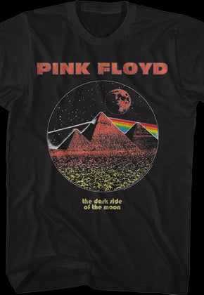 Dark Side of the Moon Pyramids Pink Floyd T-Shirt