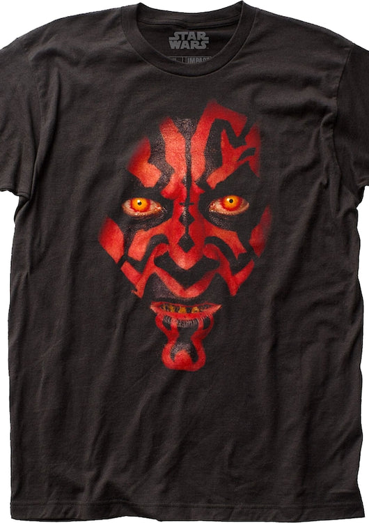 Darth Maul Face Paint Star Wars T-Shirt - main product image