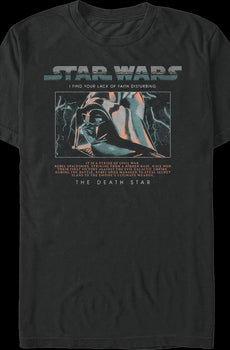 Darth Vader Death Star Star Wars T-Shirt