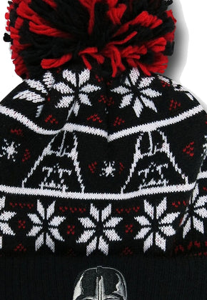 Darth Vader Knit Pom Pom Star Wars Beanie