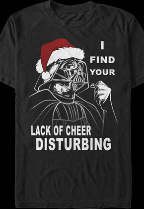 Darth Vader Lack Of Cheer Star Wars Christmas T-Shirt