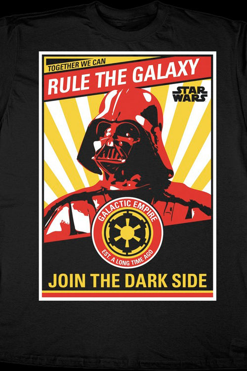 Darth Vader Rule the Galaxy Star Wars T-Shirtmain product image