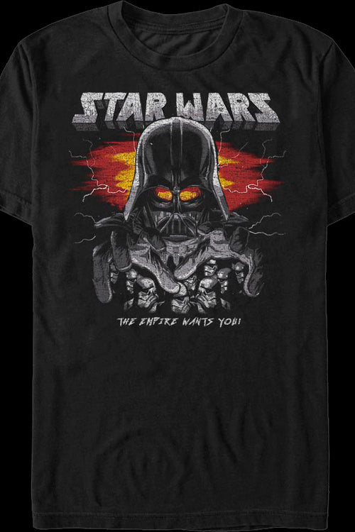 Darth Vader The Empire Wants You Star Wars T-Shirtmain product image