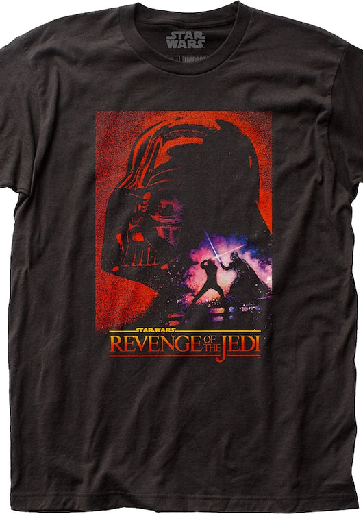 Darth Vader vs Luke Skywalker Return of the Jedi Star Wars T-Shirt - main product image