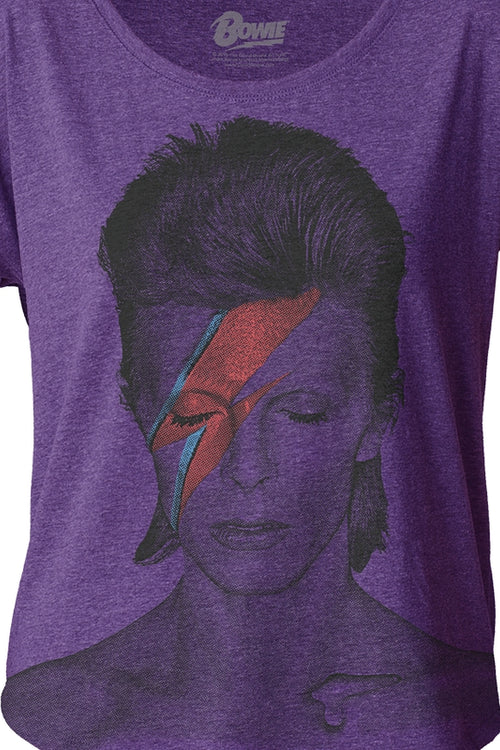 Ladies David Bowie Dolman Shirtmain product image