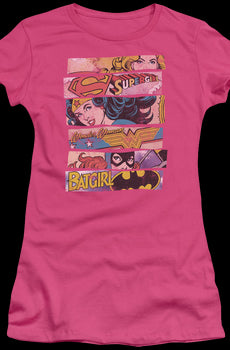 Ladies DC Comics Super Heroines T-Shirt