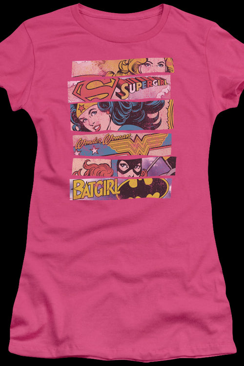 Ladies DC Comics Super Heroines T-Shirtmain product image