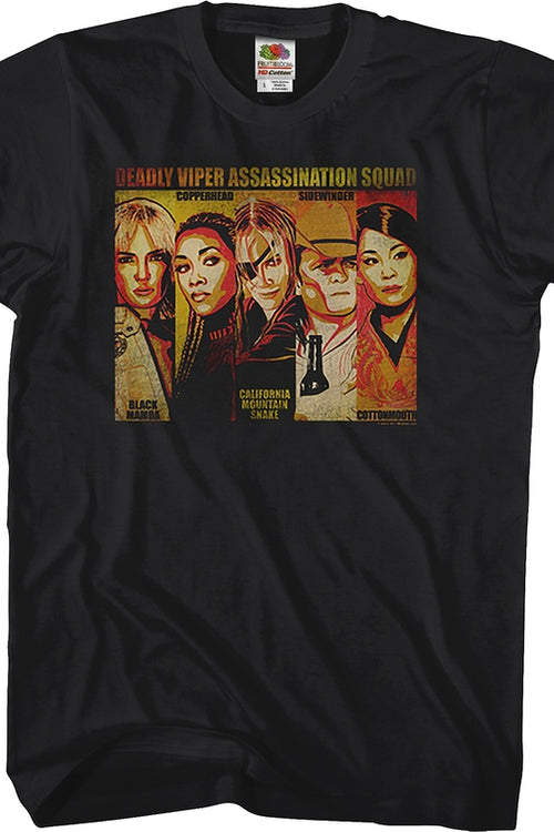 Deadly Viper Assassination Squad Kill Bill T-Shirtmain product image