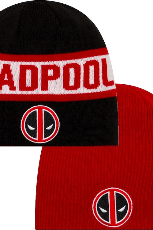 Deadpool Reversible Marvel Comics Beaniemain product image