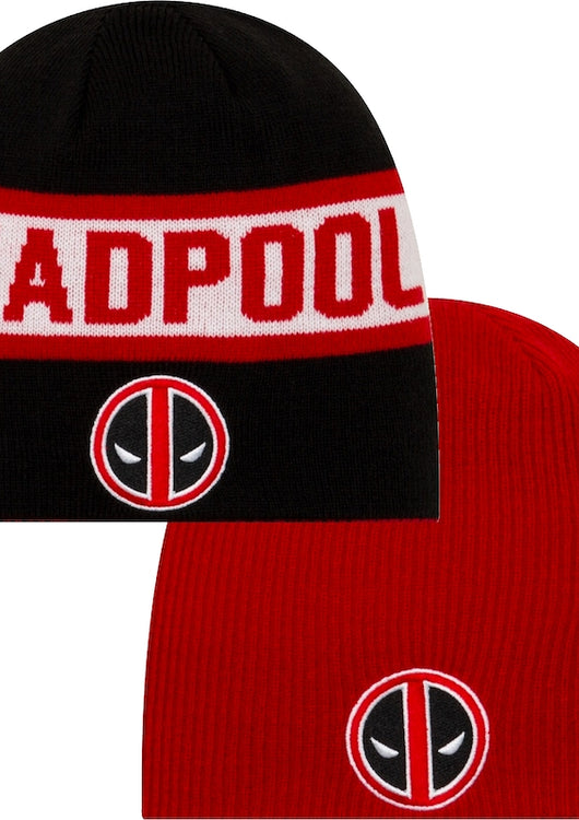 Deadpool Reversible Marvel Comics Beanie - main product image