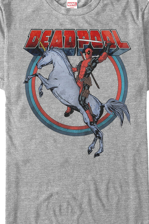 Deadpool Unicorn Circle T-Shirtmain product image