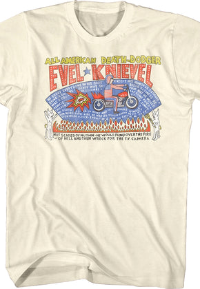 Death-Dodger Evel Knievel T-Shirt
