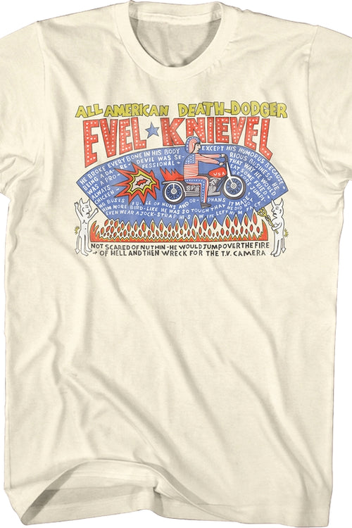 Death-Dodger Evel Knievel T-Shirtmain product image
