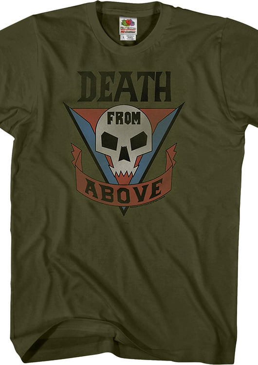 Death From Above Starship Troopers T-Shirt - main product image