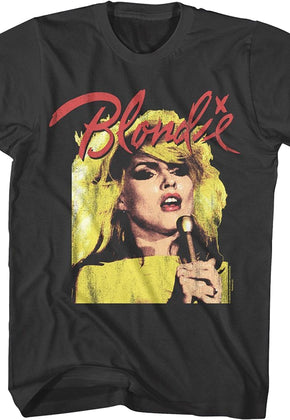 Debbie Harry Singing Blondie T-Shirt