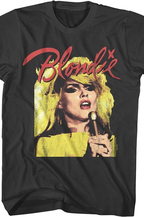 Debbie Harry Singing Blondie T-Shirtmain product image