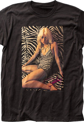 Debbie Harry Zebra Print Blondie T-Shirt