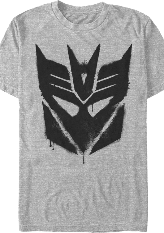 Decepticon Graffiti Logo Transformers T-Shirt - main product image