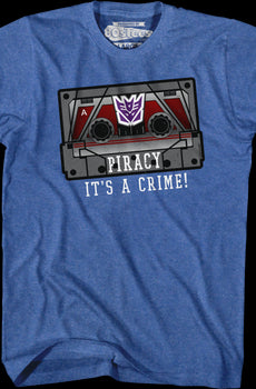 Decepticons Piracy Transformers T-Shirt