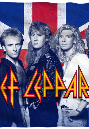 Def Leppard 36 x 58 Fleece Blanket