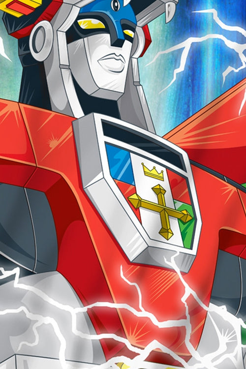 Defender of the Universe Voltron 36 x 58 Fleece Blanketmain product image