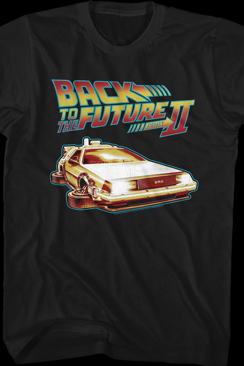 DeLorean Back To The Future Part II T-Shirtmain product image