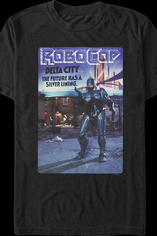 Delta City Poster Robocop T-Shirtmain product image