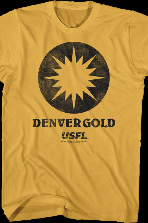 Denver Gold USFL T-Shirtmain product image