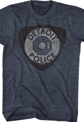 Detroit Police Badge Robocop T-Shirt