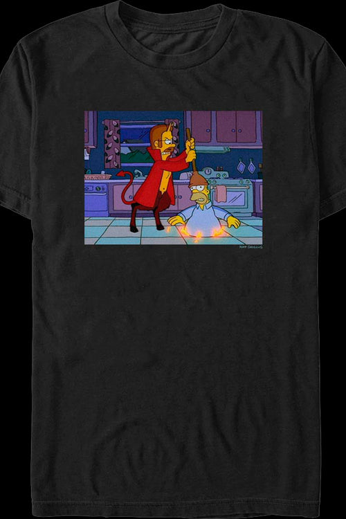 Devil Flanders The Simpsons T-Shirtmain product image