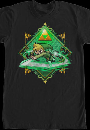 Diamond Master Sword Legend of Zelda Nintendo T-Shirt