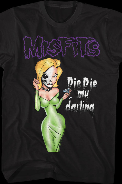 Die Die My Darling Illustration Misfits T-Shirtmain product image