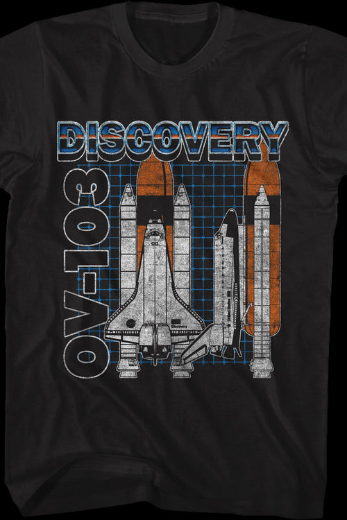 Discovery OV-103 NASA T-Shirtmain product image