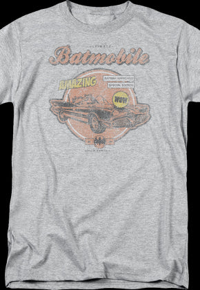 Distressed Batmobile DC Comics T-Shirt