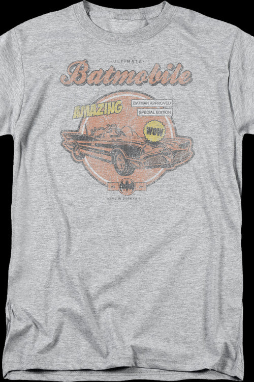 Distressed Batmobile DC Comics T-Shirtmain product image