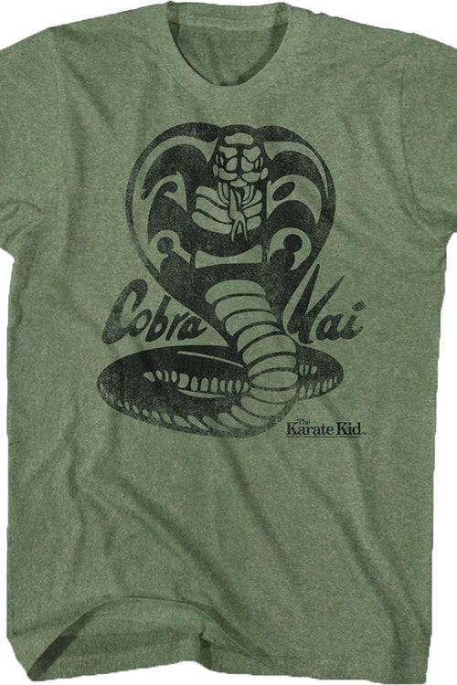 Distressed Cobra Kai Logo Karate Kid T-Shirtmain product image
