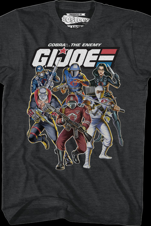 Distressed Cobra Members GI Joe T-Shirtmain product image