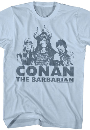 Blue Vintage Conan The Barbarian T-Shirt