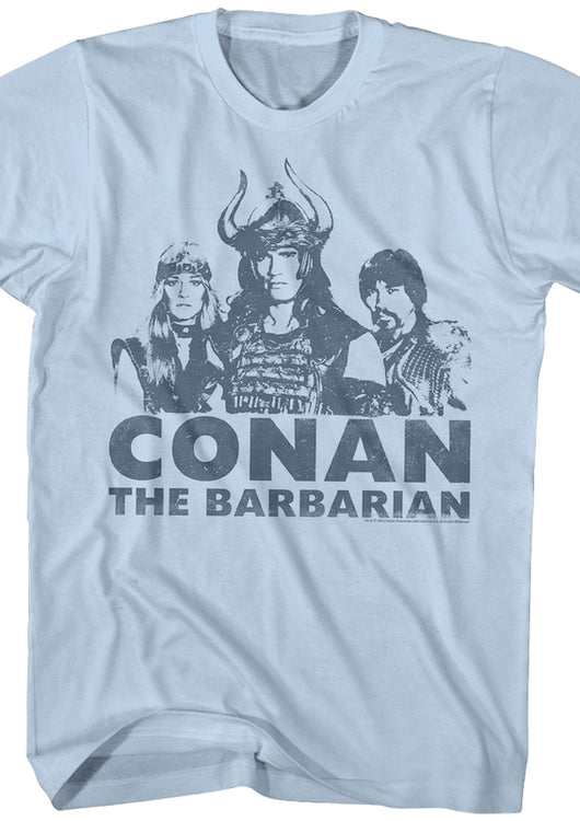 Blue Vintage Conan The Barbarian T-Shirt - main product image