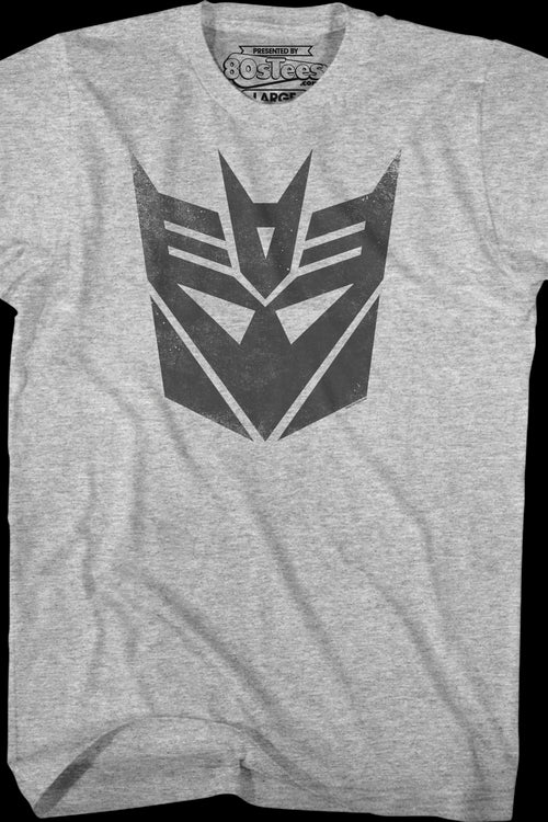Distressed Decepticons Logo Transformers T-Shirtmain product image