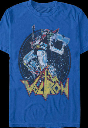 Distressed Defender Voltron T-Shirt