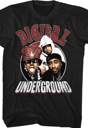 Distressed Digital Underground T-Shirt