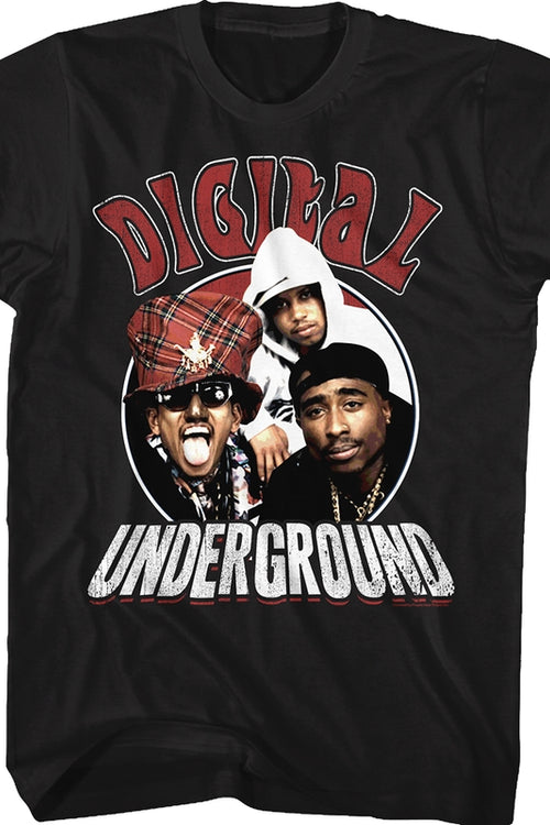 Distressed Digital Underground T-Shirtmain product image