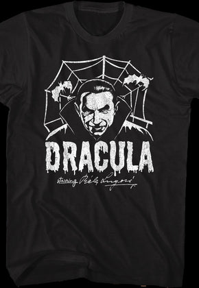 Vintage Dracula Starring Bela Lugosi T-Shirt