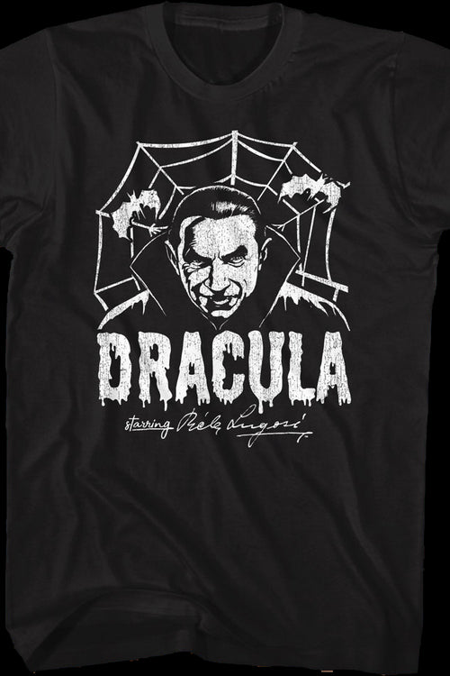 Vintage Dracula Starring Bela Lugosi T-Shirtmain product image