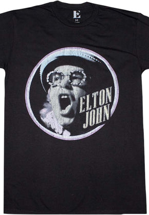 Distressed Elton John T-Shirt