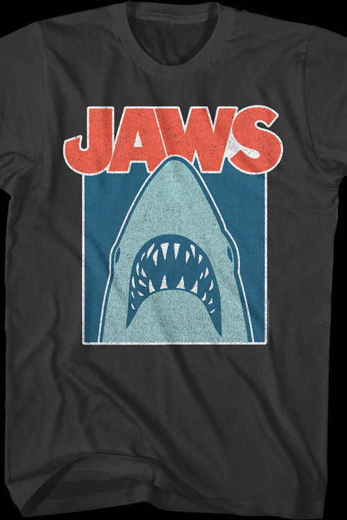 Distressed Frame Jaws T-Shirtmain product image