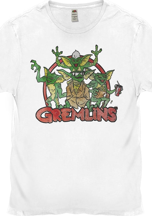 Distressed Gremlins T-Shirt - main product image